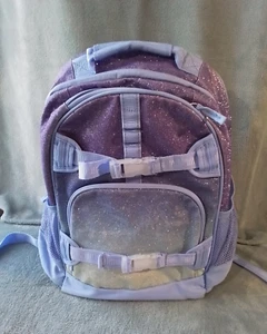Zaino Pottery Barn Mackenzie bambina lavanda acqua ombretto scintillante glitter - 15" - Foto 1 di 17