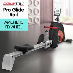 Magnetic Flywheel Rowing Machine Black PowerTrain - Picture 1 of 6