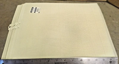 9 Sheet ALMOND COLOR QUICK COUNT Canvas 7 Mesh 10-1/2" x 13-1/2" NEW - Image 1 of 3