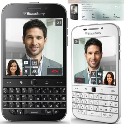 Original Unlocked BlackBerry Classic Q20(SQC100-1 -2 -3 -4 -5)2GB RAM+16 GB ROM - Image 1 of 4