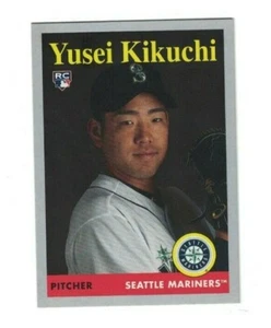 Yusei Kikuchi 2019 Topps Archives 1958 SILVER PARALLEL Rookie 99/99 MARINERS - Picture 1 of 2