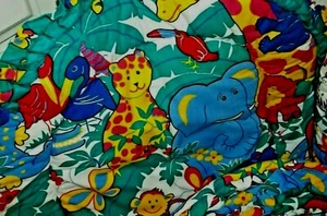 Jungle Glenna Jean BETT BETTWÄSCHE 3-tlg. BABY Babybett Rüschen Volant Spannbettlaken - Bild 1 von 4