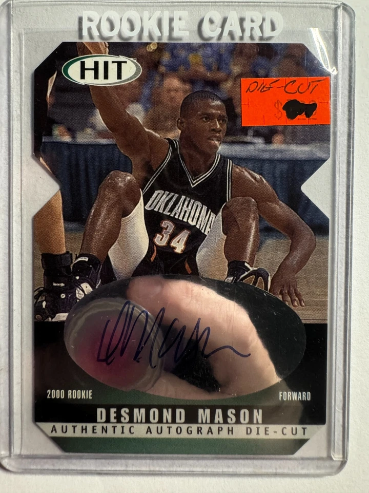 K270,216 -  2000 SAGE HIT Autographs Emerald Cut #34 Desmond Mason Auto Foto 1 de 1