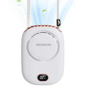 Portable Neck Fan, Mini Small Personal Handheld Fan USB Rechargeable 3 Speed ... - Picture 1 of 6