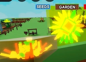 Riesiges Disco Rainbow Flower Duo Grow a Garden schnelle Lieferung! - Bild 1 von 7