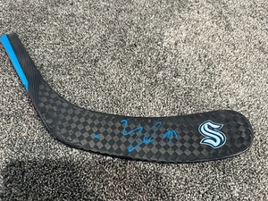SHANE WRIGHT Seattle Kraken Autograph SIGNED Hockey Stick Blade COA - Picture 1 of 1