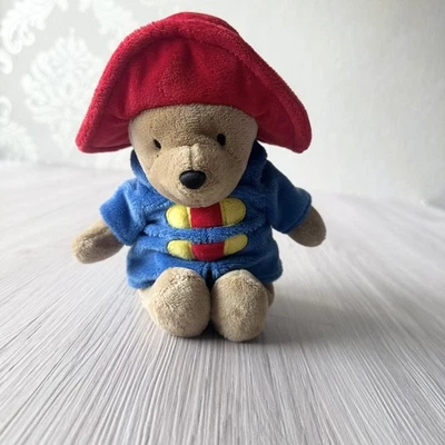 MY FIRST PADDINGTON BEAR BLUE beanie teddy soft toy VINTAGE 2015 - Image 1 of 4