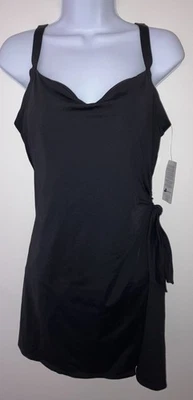 Lands' End Women's Black Swim Dress Women’s Size 14D NWT - Image 1 of 4