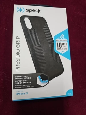 Empuñadura Speck Presidio iPhone X negra Foto 1 de 3