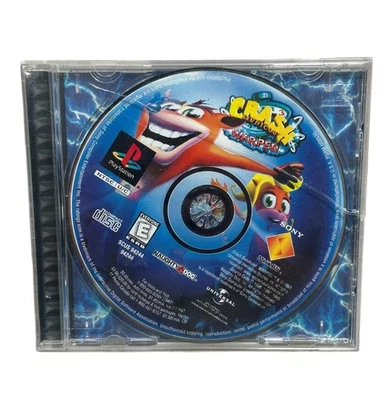 Crash Bandicoot - Warped (Sony PlayStation 1, 1998) No Cover art/Manual - Tested - Image 1 of 4