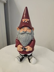 Virginia Tech Hokies Team Gnome - 11-1/4" Tall - Picture 1 of 5