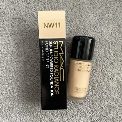 NIB MAC Studio Radiance Serum Powered Liquid Foundation NW11 30ml/1oz - Image 1 of 4