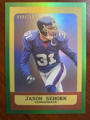 2023 Topps Composite JASON SEHORN #361 Heritage Green Rainbow Foilboard /250 - Image 1 of 3