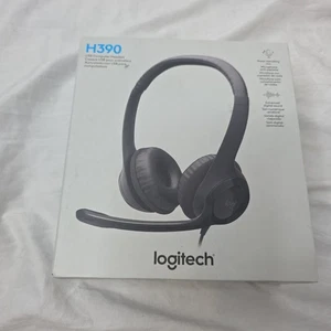 Auriculares sobre la oreja Logitech H390 negros (BVT) - Imagen 1 de 2