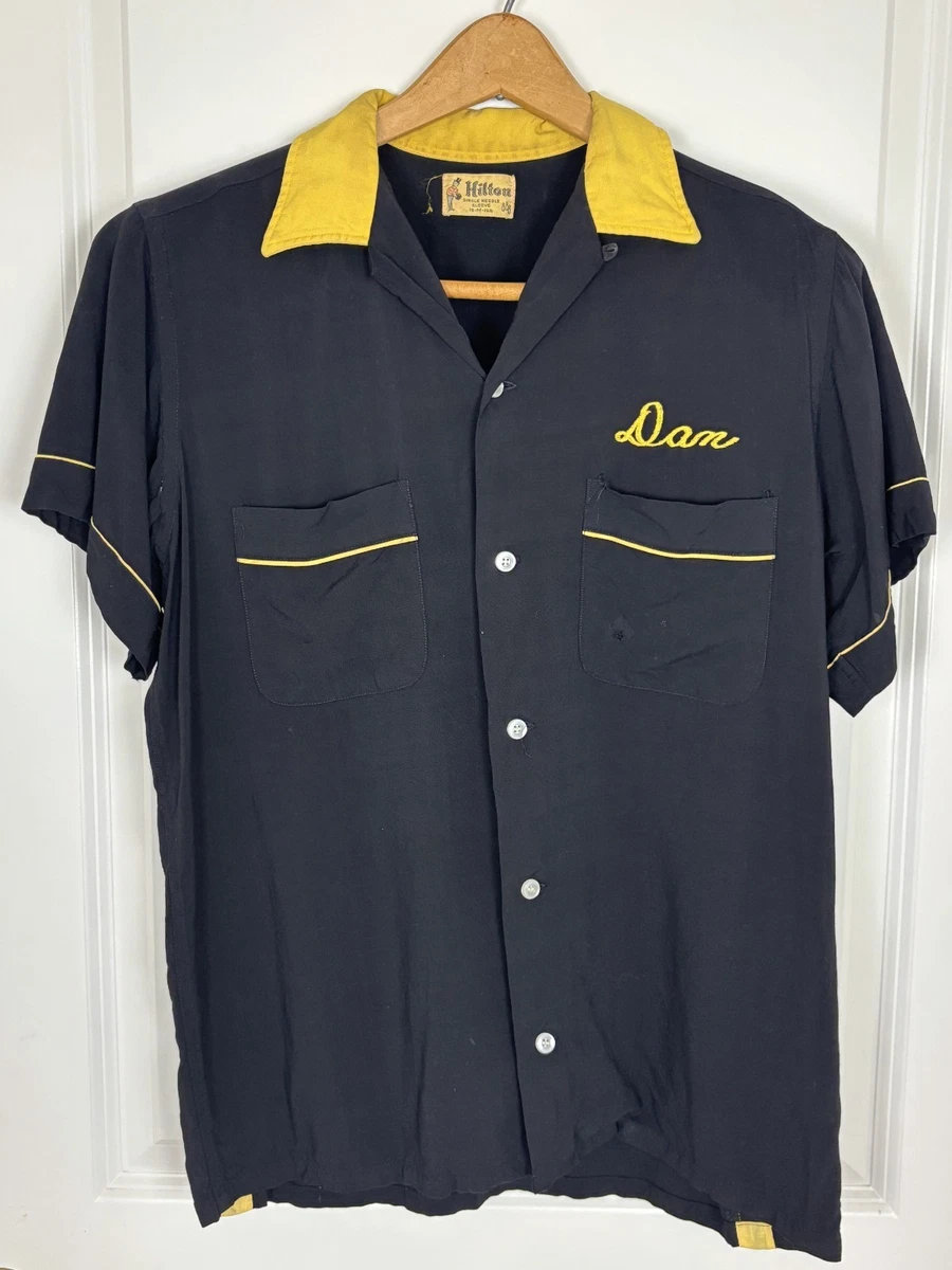 vintage hilton bowling shirt products for sale | eBay