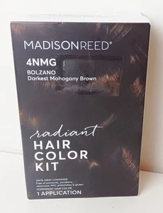 Madison Reed Bolzano Darkest Mahogany Brown Shade 4NMG Hair Color Kit SEALED - Picture 1 of 4