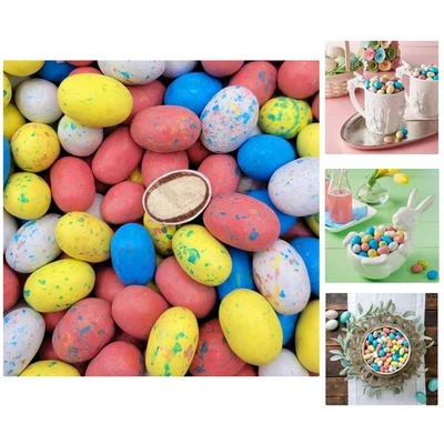 1 Pound Bulk Pack of Robin Eggs - Colorful Malted Milk Balls for Easter Fun - Image 1 of 4