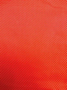  Red White Small Polka Dots Fabric 2 Yds 17 In X 44 - Picture 1 of 3
