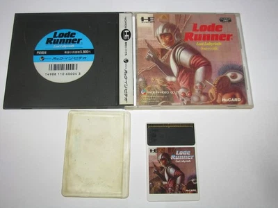 Lode Runner Lost Labyrinth PC Engine HuCard Japan import US Seller - Image 1 of 4
