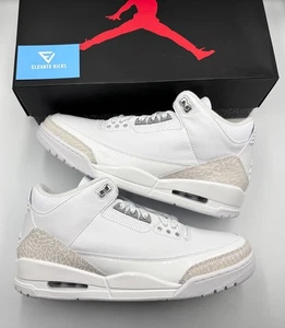 Nike Air Jordan 3 Retro Pure Money White (UK Größe 11) - Bild 1 von 9