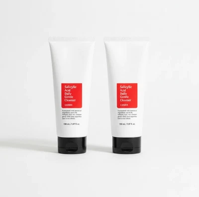 2x COSRX - Salicylic Acid Daily Gentle Cleanser 150ml -UK SELLER