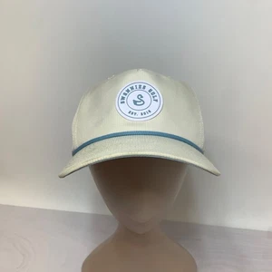 Swannies Golfmütze Unisex weiß Druckknopflasche verstellbar atmungsaktiv - Bild 1 von 10