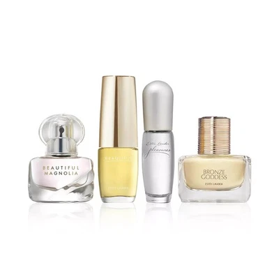 Estee Lauder 4 piezas. Juego de regalo de tesoros de fragancia navideña para mujer, nuevo en caja Foto 1 de 4