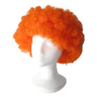 Economy Orange Afro Wig ~ HALLOWEEN 60s 70s DISCO CLOWN COSTUME PARTY CURLY FRO