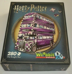 HARRY POTTER The Knight Bus Puzz-3D PUZZLE Wrebbit (miss 1 piece) - Picture 1 of 2