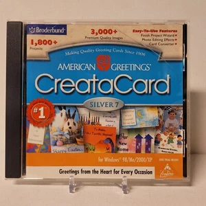 Vintage Creatacard American Greetings Silver 7 Windows 98/Me/2000/XP - Picture 1 of 5