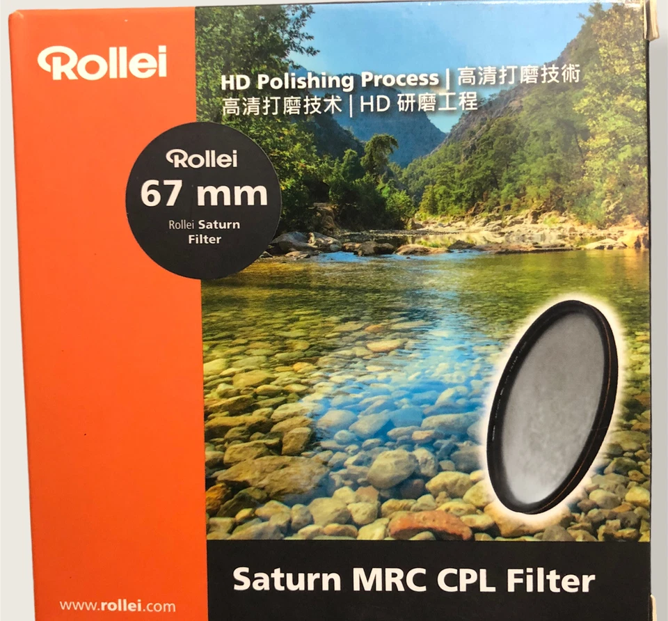 ROLLEI Saturn MRC CPL FILTER 67 mm -(New) - Image 1 of 3