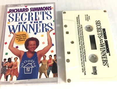 Richard Simmons Secrets of the Winners Cassette tap Ships Same Day With Tracking - Image 1 of 3