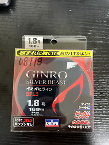 Daiwa GINRO Sliver BEAST, 7lb #1,8 160m, fluorocarbon, made in Japan