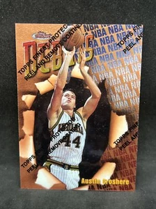 1997 Topps Finest Debuts Bronze RC Austin Croshere #110 Indiana Pacers W/peel 2 - Picture 1 of 2