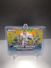 2023 Panini Prizm Draft Picks Tank Dell RC GOLD Prizm Break 2 Of 10 Texans SSP