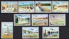 Portugal & Colonies Angola 1965 Dams complete set of 10 Air Mail mint stamps MNH