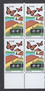 TOURISTIC ISSUE B4 $4.00 MICHOACAN,  SC#1973,PAPER # 3CV$12 (T74)* - Picture 1 of 1
