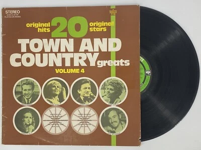 Town And Country greats Volume 4 - 20 original hits 12” Vinyl LP Record - Image 1 of 4