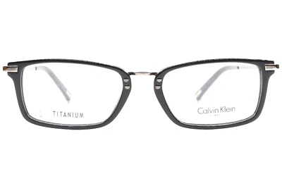 Calvin Klein CK7110 001 Black Limited Edition Classics Luxury Eyeglasses 50-18mm - Image 1 of 4