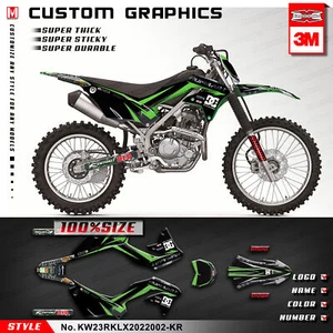 Kit completo de pegatinas Kungfu Graphics KLX230R para KLX 230 R KLX230RS 2020 2021 2022 - Imagen 1 de 20