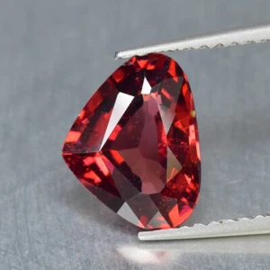 2,33ct Herzschliff_Außergewöhnlicher unbeheizter kirschroter Rhodolith Granat Edelstein - Bild 1 von 1