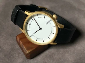 Komono Original Uhr Neu Unterpreis Watch Gold Weiß Herren NEW - Bild 1 von 1