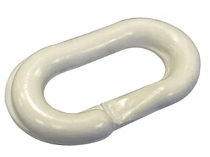 Faithfull Plastic Joining Links 8mm White (Pack 4) FAICHPJLW - Picture 1 of 2