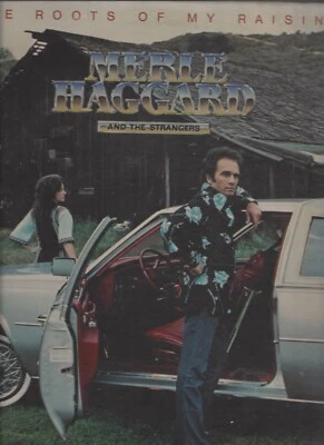 MERLE HAGGARD  THE ROOTS OF MY RAISING Cherokee Maiden  LIKE NEW VINYL  LP ALBUM - Image 1 of 4
