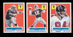 2001 Topps Heritage Atlanta Falcons Set JAMAL ANDERSON CHRIS CHANDLER JEFFERSON - Picture 1 of 1