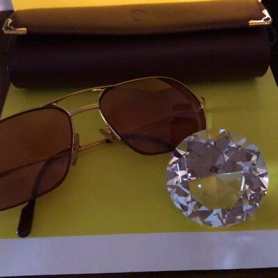 ~Vintage~ CARTIER Orsay AVIATOR / T8100/232 /Gold Plated / 60/17/140 - Image 1 of 4