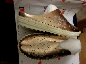 Bernie Mev Damen-Flats Roségold Größe 7 - Bild 1 von 4