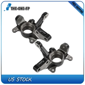Pair Front Steering Knuckle For Toyota Corolla 1995-2001 2002 l4 1.8L Left Right - Picture 1 of 15