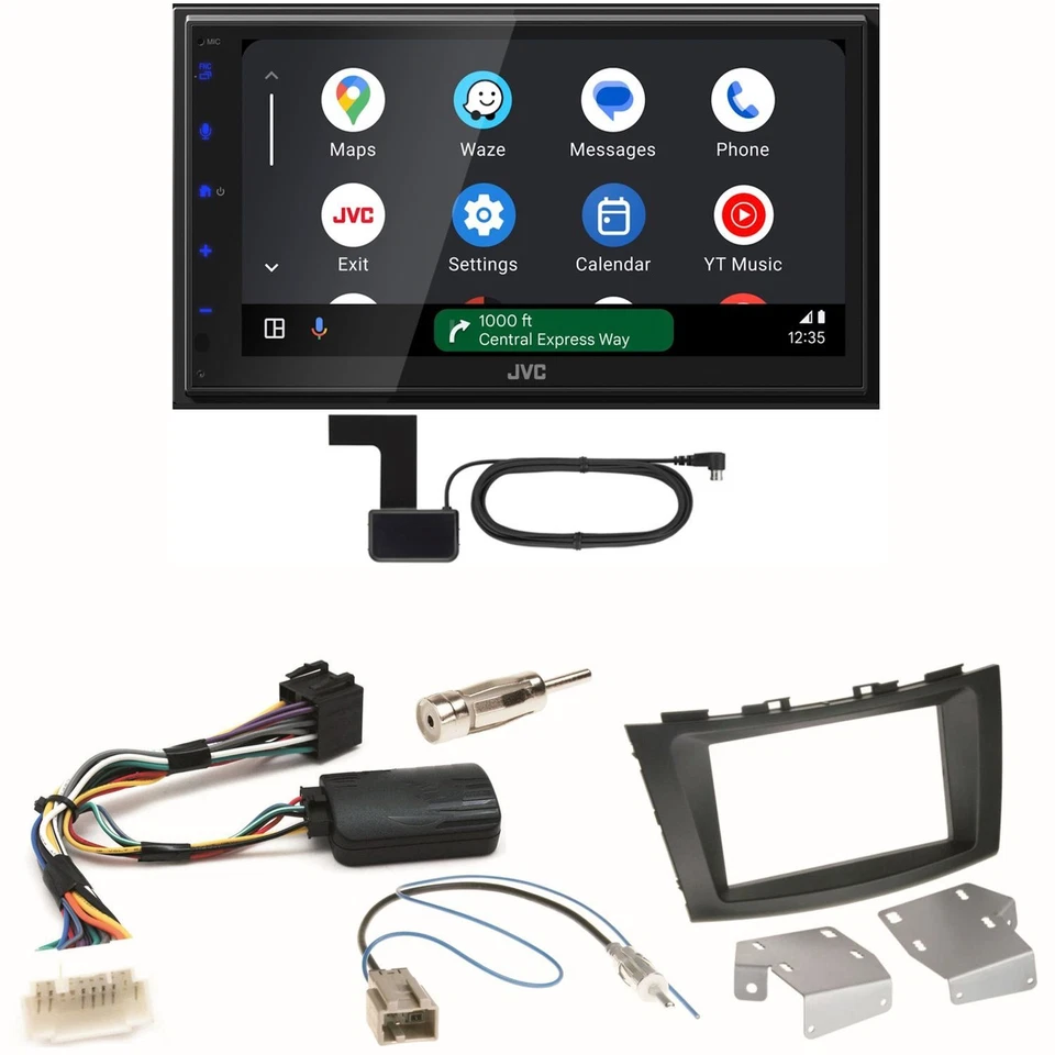 JVC KW-M695DBW Android Auto CarPlay Einbauset für Suzuki Swift Sport FZ NZ - Bild 1 von 1