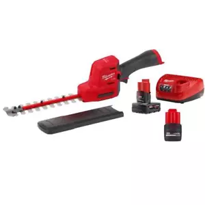 Milwaukee Hedge Trimmer 12V Li-Ion Brushless Rechargeable Electric Single Sided - Picture 1 of 10